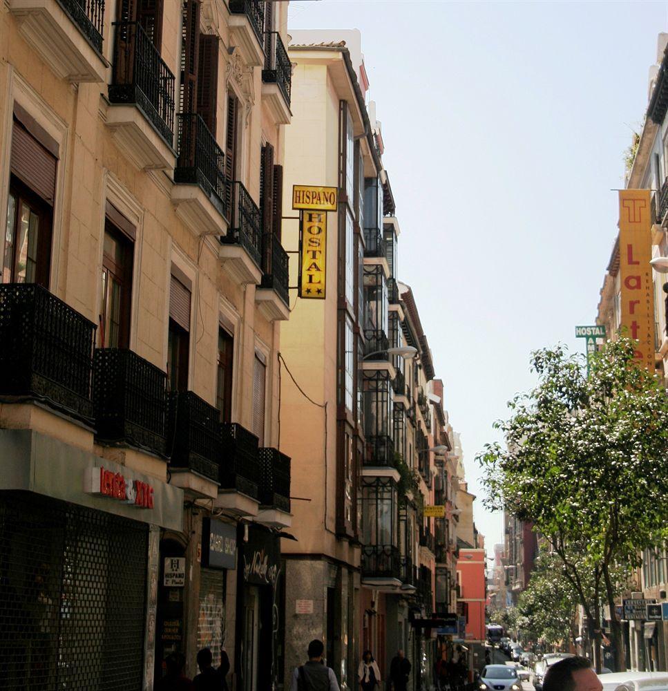 Hispano Gran Via Madrid Buitenkant foto